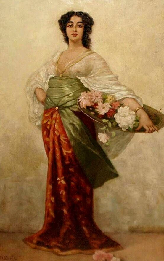 Ragazza dei fiori
